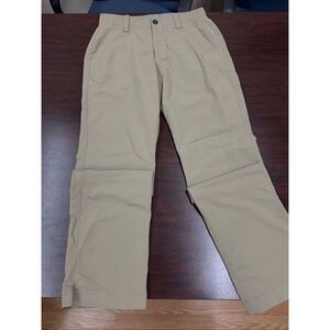 Under Armour Mens Khaki Loose Fit Pants Size 30/32